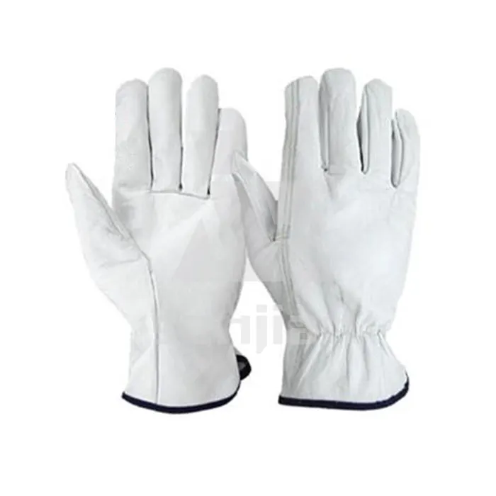 Leather work Glove Cowhide Driver Gloves for men with CE