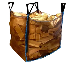 Wholesale 100% polypropylene pp woven firewood bulk bag from Yantai