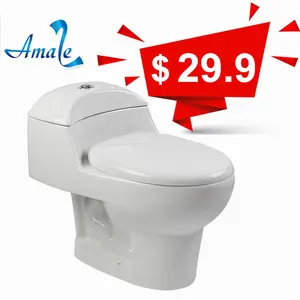 Bathroom ceramic sanitary toilet bowl cheap one piece inodoro toilet commode