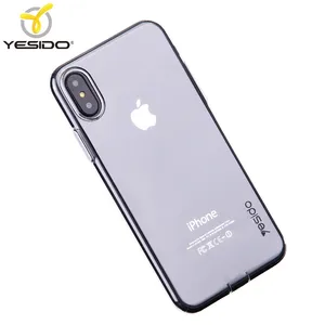 Phone Accessories For Iphone Case Sublimation Blank Transparent+ultra Slim Case For Iphone X+thin Fit For Iphone X Case
