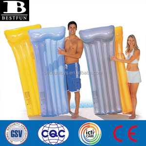 Tumbona Inflable de PVC Resistente Personalizada de Fábrica, Colchoneta de Aire Portátil, Tumbona de Aire Plegable para Exteriores, Flotador de Piscina y Playa - Product Image 2