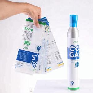 <span class=keywords><strong>Co2</strong></span> газовый баллон для изготовитель содовой термоусадочная этикетка втулка - Product Image 2