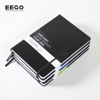 Carnet de notes professionnel OEM à sublimation promotionnelle A5 avec logo personnalisé Carnet de notes à couverture rigide en cuir PU