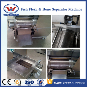 Machine à séparer les os de poisson, éplucheur à crevettes, de viande et d'os de poisson, appareil industriel - Product Image 5