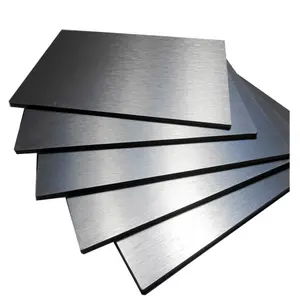 Aluminio Compuesto Láminas Blanco Negro Azul & Acabado Cepillado Colores A4 & A3