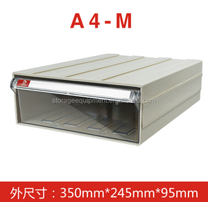INS HOT SELLING A4 <strong>File</strong> <strong>Box</strong> Transparent Plastic <strong>Box</strong> for Document Paper - Product Image 3