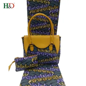 H & D Mode Imprimer Batik Traditionnel Tissu Organique Coton Fourre-Tout Sacs En Gros En Chine