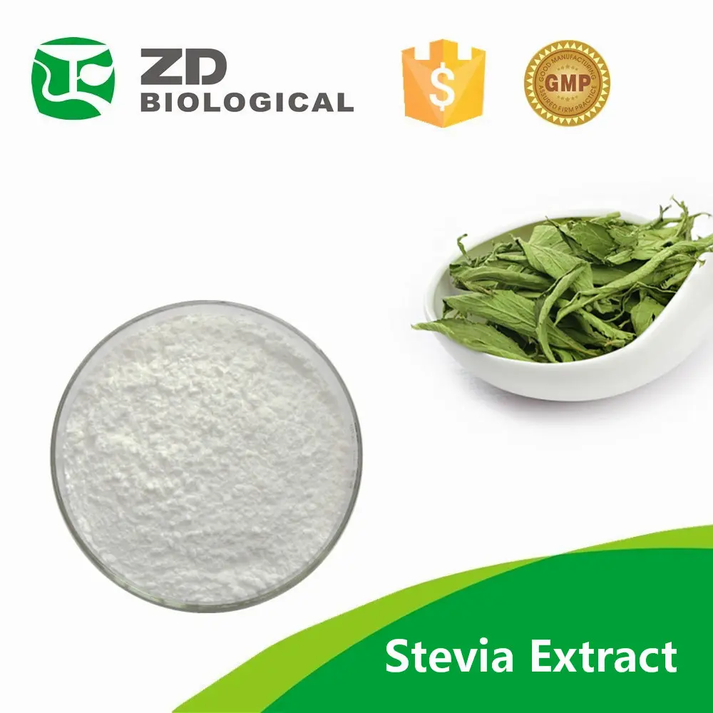 100% doğa olmayan GDO Stevia tozu ekstresi, Stevia toz şeker stevioside