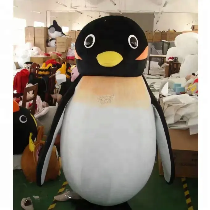 動物マスコットペンギン漫画コスチュームイベント用工場価格