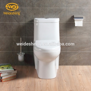 Buen Precio europeo siphonic <span class=keywords><strong>Ras</strong></span> una pieza WC porta tocador <span class=keywords><strong>de</strong></span> cerámica - Product Image 1