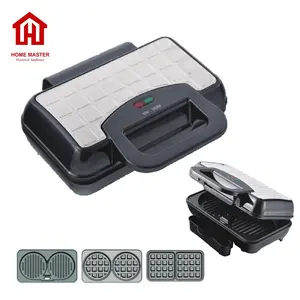 2 Slices Stainless Steel Waffle Maker/Electric Waffle Maker/Multifunctional Waffle Maker