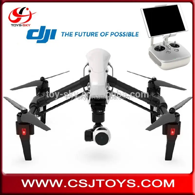 Juguetes de Radio control dji Inspire 1 profesional 4 k drones transmisión en tiempo real con cámara en vivo