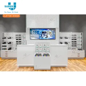 Cao Cấp Hiện Đại Đồng Hồ Hiển Thị Truy Cập Tùy Chỉnh Kính Thương Mại Showcase Hiển Thị Thiết Kế Cho Watch Shop Trang Trí - Product Image 1