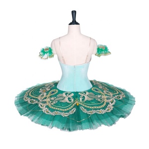 Жар-птица Женская вариация Raymonda балетная пачка профессиональная Dakr Green Paquita Variation Firebird сценическая танцевальная пачка - Product Image 2