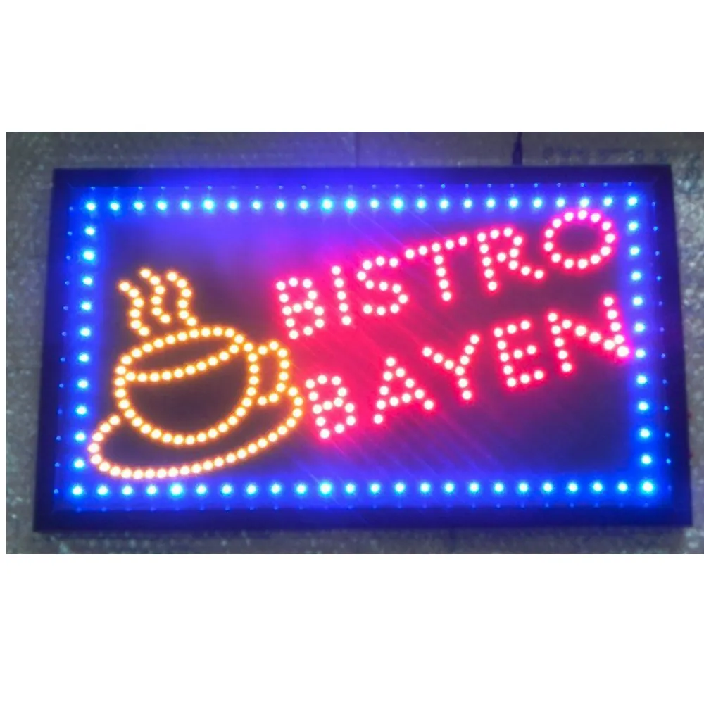 China Programmable Moving Sign Board Benutzer definierte LED-Licht Zeichen