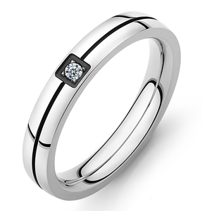 Conjunto de anillas de boda de acero inoxidable y titanio, Set de anillas de aniversario/compromiso/Promesa/pareja, el mejor regalo - Product Image 3