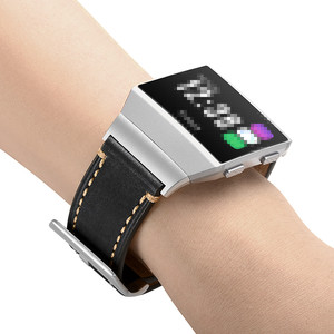 2018 Nouveaux Produits Premium En Cuir Bracelets Montres Pour Fitbit Ionique, Pour Fitbit Bande de Cuir - Product Image 3