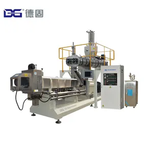 Baked corn snacks corn curl corn sticks cheese curl make machine twin screw extruder made in China