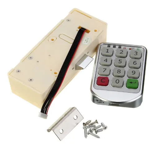 WALFRONT Digital Password Keypad Number Cabinet Code Lock Zinc Alloy/ Plastic Cabinet Lock