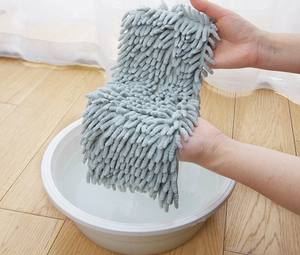 Mopa <span class=keywords><strong>de</strong></span> microfibra desmontable con mango telescópico <span class=keywords><strong>de</strong></span> acero, ecológica, <span class=keywords><strong>de</strong></span> alta absorción <span class=keywords><strong>de</strong></span> agua y alta tasa <span class=keywords><strong>de</strong></span> deshidratación, con cabezal <span class=keywords><strong>de</strong></span> chenilla. - Product Image 5