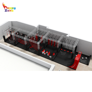 大忍者勇士课程忍者障碍元素扭曲的墙壁健身计划 - Product Image 4