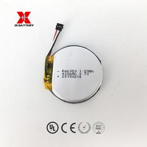 3.7v 350mAh Smart Watch <strong>Battery</strong> 46350 Small <strong>Flat</strong> Round Lithium Polymer <strong>Battery</strong> CE Certified 500 Cycles for Toys - Product Image 4
