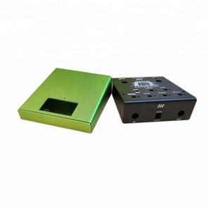 ISO认证工厂定制阳极氧化铝钣金冲压制造电子外壳外壳盒 - Product Image 2
