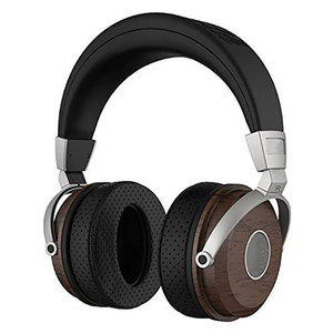 New Design Professional Noise Cancelling Metal Walnut Wood Over-Ear Closed Type <strong>50mm</strong> <strong>Driver</strong> <strong>Unit</strong> Computer <strong>Headphone</strong> 3.5mm Gold - Product Image 2