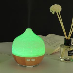 Tecnología 2025 Vidrio de madera real Hermoso difusor de aceite esencial con difusor decorativo moderno para el hogar - Product Image 6