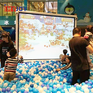 Hitting 3D Interactive <strong>Wall</strong> Projection Smash <strong>Ball</strong> <strong>Games</strong>+interactive Projection <strong>Games</strong>