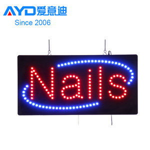 AYD Offre Spéciale À ONGLES LED Signe de <span class=keywords><strong>Magasin</strong></span> Acrylique Conduit <span class=keywords><strong>OUVERT</strong></span> Signe Fermé Conseil <span class=keywords><strong>Magasin</strong></span> De Salon De Beauté - Product Image 6