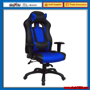 Black and Blue <span class=keywords><strong>manba</strong></span> sport runner chair (Y-2843) - Product Image 2