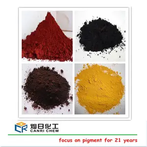 Diferentes colores, polvo, óxido de hierro, materia prima utilizada en la industria de la pintura - Product Image 2
