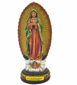Nuestra Señora <span class=keywords><strong>de</strong></span> <span class=keywords><strong>Guadalupe</strong></span> resina México religiosa - Product Image 3