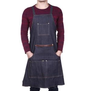 Salon Hairdressing <strong>Cape</strong> for Hair Cutting Jean Apron Denim <strong>Barber</strong> Hair Cutting Dyeing <strong>Cape</strong> Hairdresser Cloth Styling Accessory - Product Image 2