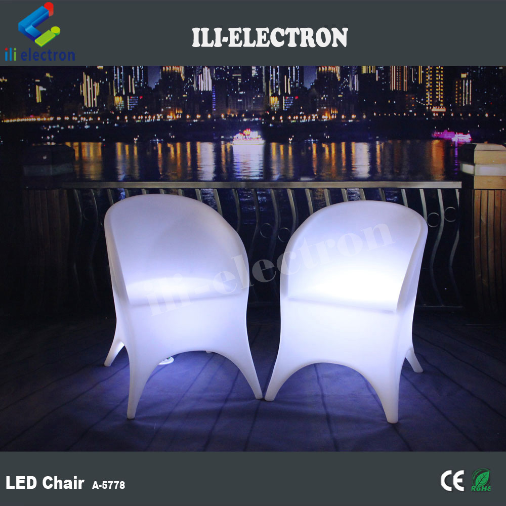 Discothèque LED éclairage meubles Chaise Chaise de Bar