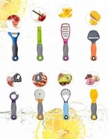 Best Verkopende Groothandel Smart Dunschiller Bier Opener Pizza Cutter Fruit Groente Gereedschap Set Keuken Gadget