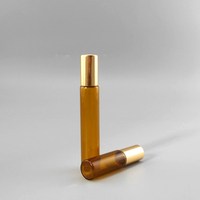Flacons à bille en verre ambré pour huiles essentielles 5 ml – Flacons roll-on en verre