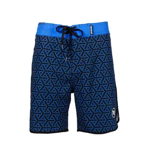 Internationale populaire crazy boardshorts hawaiian waterdichte pocket swim board shorts boy beachwear