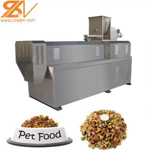 Twin-Screw Extruder Pet Food Extruder/Membuat Mesin