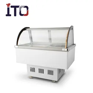 Congélateur Commercial en verre, 20 l, SDF200, pour la fabrication de crème glacée