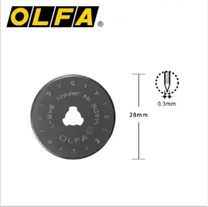 OLFA RB28-10 28mm Round Blade for Metal Processing For Industrial usage original From Japan