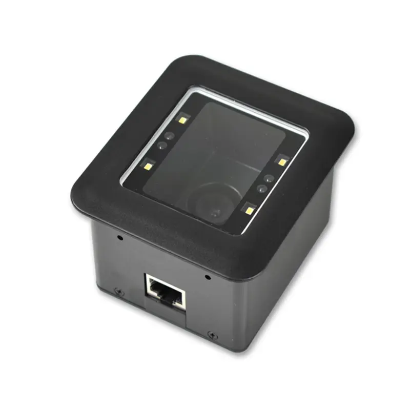 Lector de escáner de código de barras de autoservicio para supermercado, soporte fijo USB, código Qr 2D, para pago de teléfono móvil