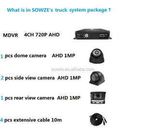 4G LTE GPS mini live video <span class=keywords><strong>transporte</strong></span> refrigerado gestión <span class=keywords><strong>de</strong></span> flotas sistema DVR móvil 4 canal - Product Image 4