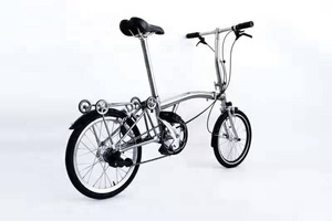 Mini cadre de vélo pliant en titane de 16 pouces, prix incroyable - Product Image 6