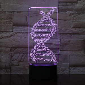 DNA hình ảnh 3d illusion bảng đèn led với cảm ứng chuyển đổi cơ sở cho trẻ em quà tặng - Product Image 6