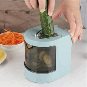 Vendita calda affettatrice per verdure Cutter Chopper Spiralizer Shred multifunzionale zucchine Noodle Maker taglierina a spirale per patate - Product Image 6