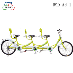 China wholesale products 3 man <span class=keywords><strong>tandem</strong></span> bike, fashion style beach bike for 3 people, low price ce lying <span class=keywords><strong>tandem</strong></span> bike for sale - Product Image 5