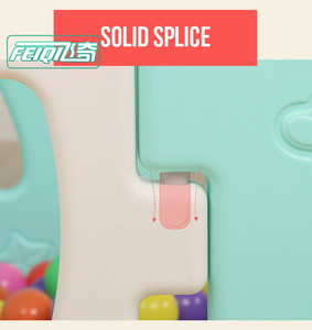 Bebé plástico <span class=keywords><strong>barato</strong></span> muebles de interior colorido seguridad del bebé juego valla bebé <span class=keywords><strong>corralito</strong></span> - Product Image 4