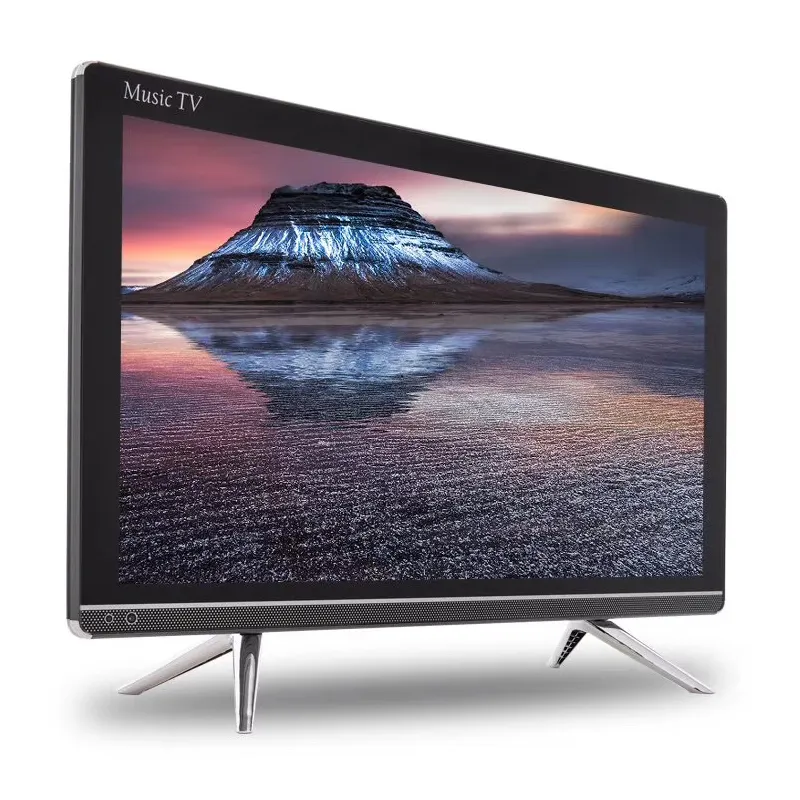 تلفاز LCD مصنع الجملة رخيصة الثمن التلفزيون 15 " - 32" بوصة تلفاز بشاشة مسطحة 1080P كامل HD DC 12V 26 بوصة أدى التلفزيون